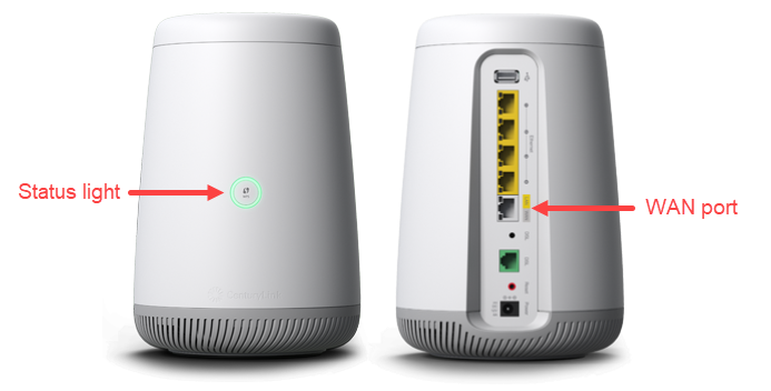 C4000 gateway front and back